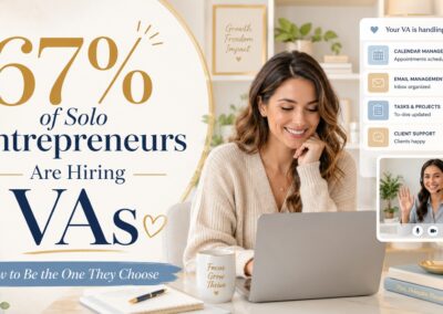 Why 67% of Solo Entrepreneurs Are Hiring VAs (And How to Be the One They Choose)